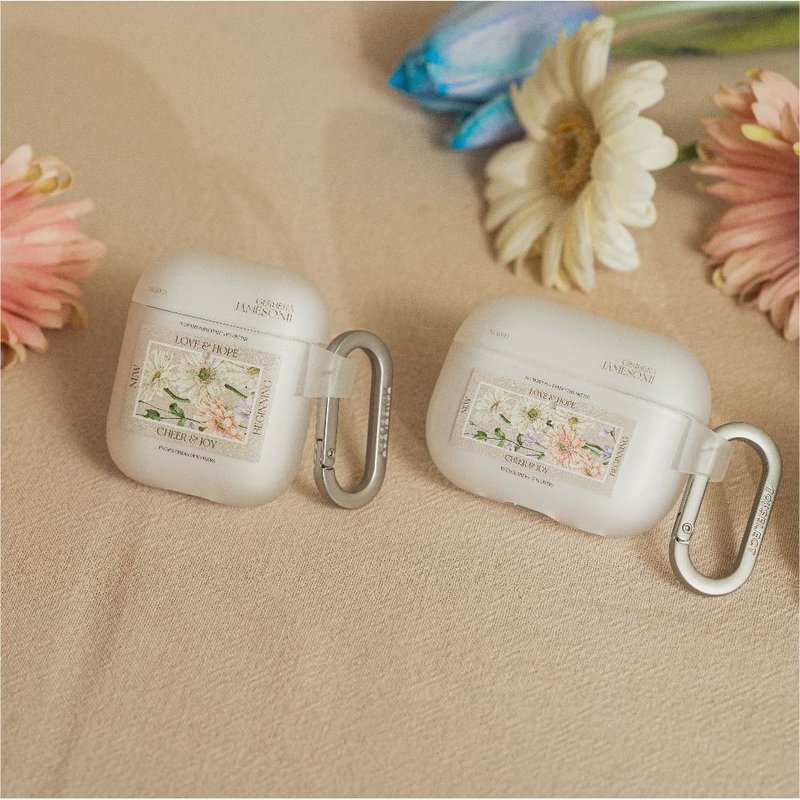 Langhua Flower Art Hope Gerbera Strong Anti-fall AirPods Protective Case - Headphones & Earbuds Storage - Plastic Multicolor