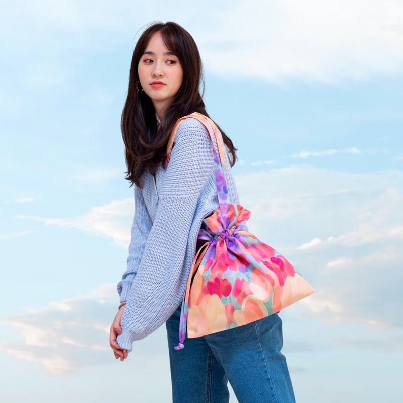 Vibes.brandd | Bucket Bag - Cheerful Spring - Handbags & Totes - Other Materials Multicolor