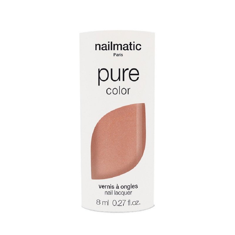 nailmatic Solid Bio-Based Classic Nail Polish - BRITANY - Pearl Rice - ยาทาเล็บ - เรซิน สึชมพู