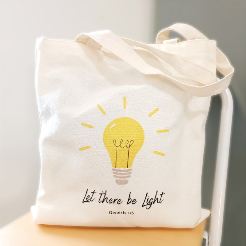 Be Light Gospel Canvas / Christian Gifts / Gospel Gifts / Baptism Gifts / Merchandise / Faith - กระเป๋าแมสเซนเจอร์ - วัสดุอีโค 