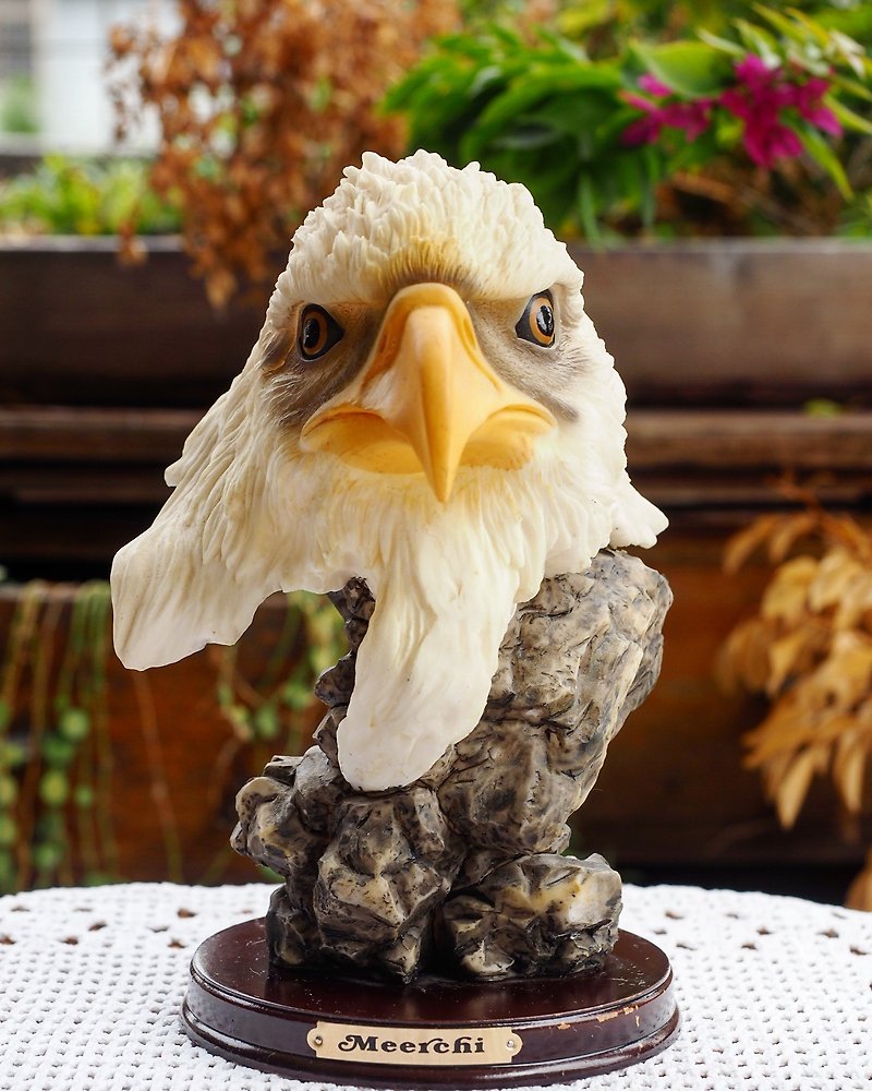 American early eagle head ornaments - ของวางตกแต่ง - วัสดุอื่นๆ หลากหลายสี