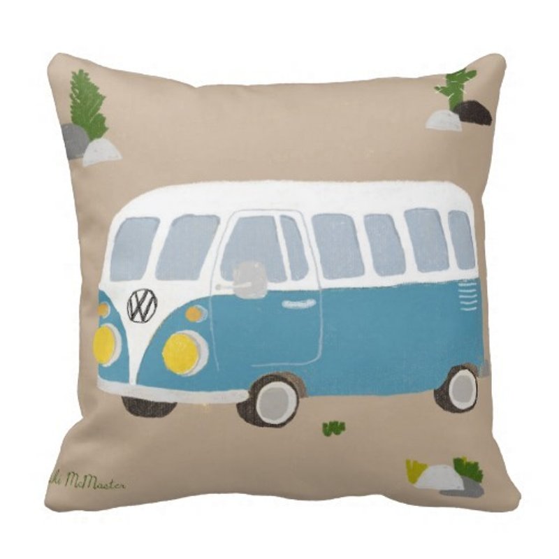 Station wagon-Australian original pillowcase-free shipping - Pillows & Cushions - Other Materials Multicolor