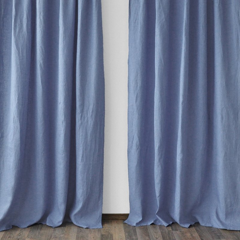 70 colors regular and blackout linen curtains / Custom curtains / 2 panels - 門簾/門牌 - 亞麻 多色