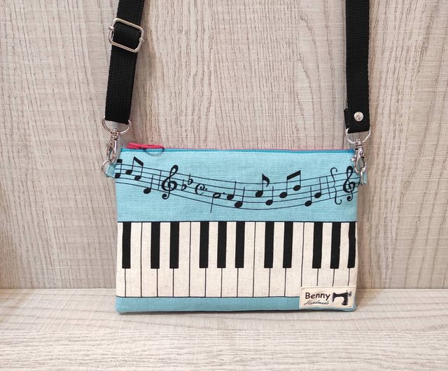 Piano pattern mobile phone bag - Shop benny-quilt-cabin