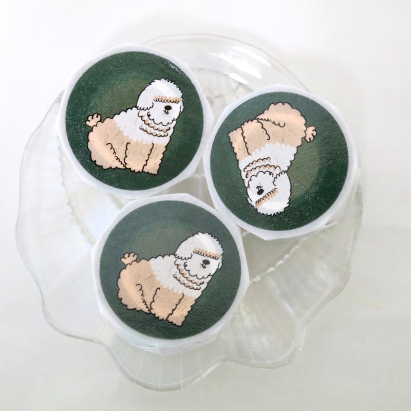 Puppy Matte PET TAPE (3.5cm X 10m) - 紙膠帶/和紙/PET - 聚酯纖維 透明