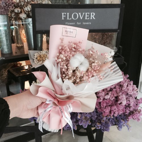 Car bouquet car decoration/air outlet mini bouquet/everlasting flower  ornaments - Shop sweetyflower2017 Dried Flowers & Bouquets - Pinkoi