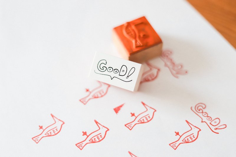 GOOD! / Message Series - Stamps & Stamp Pads - Wood 