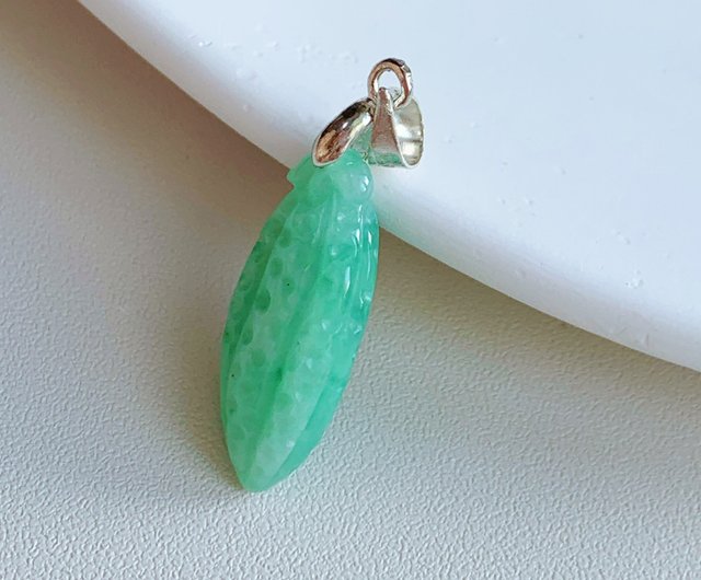 PEANUT NECKLACE MATTE TEAL PEANUT NECKLACE MATTE TEAL