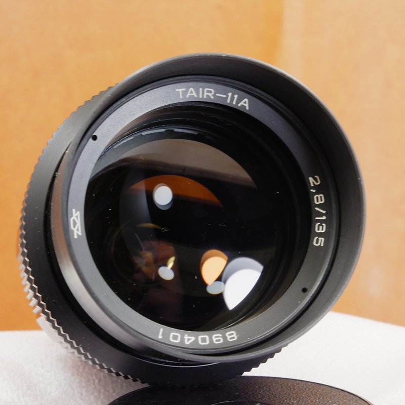 TAIR-11A 2.8/135 1989, 135mm Lens for M42 SLR mount, 890401 - Cameras - Other Metals 