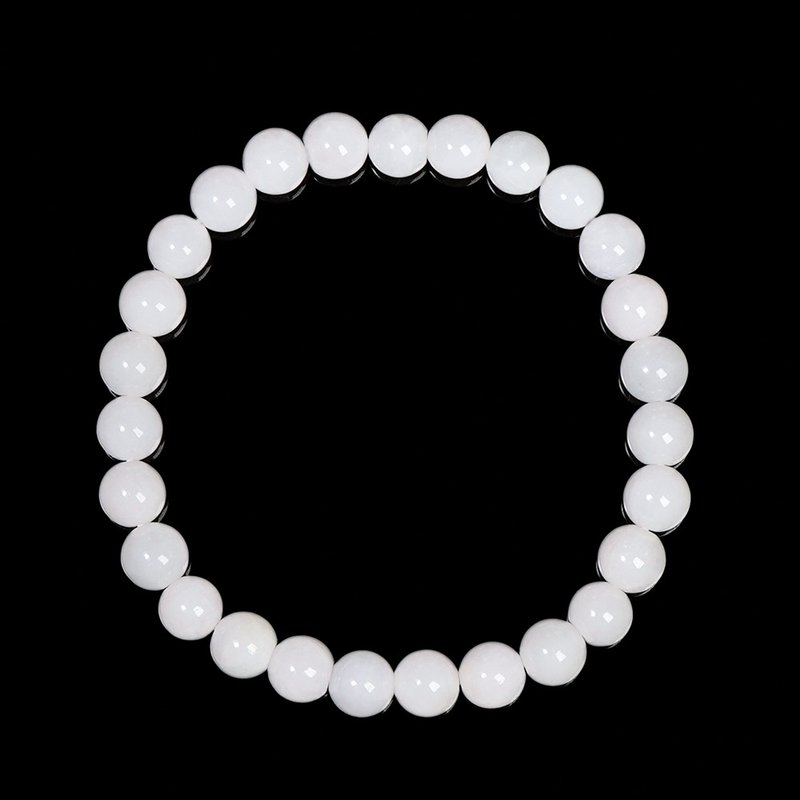 【正佳珠寶】翡翠 高品冰糯 淡紫 5.8-6.3mm 天然A貨翡翠手珠 - 手鍊/手環 - 半寶石 多色