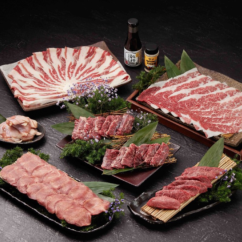免運、中秋慶【乾杯 經典燒肉禮盒 3-4人份】聚會露營好用 - 其他 - 新鮮食材 
