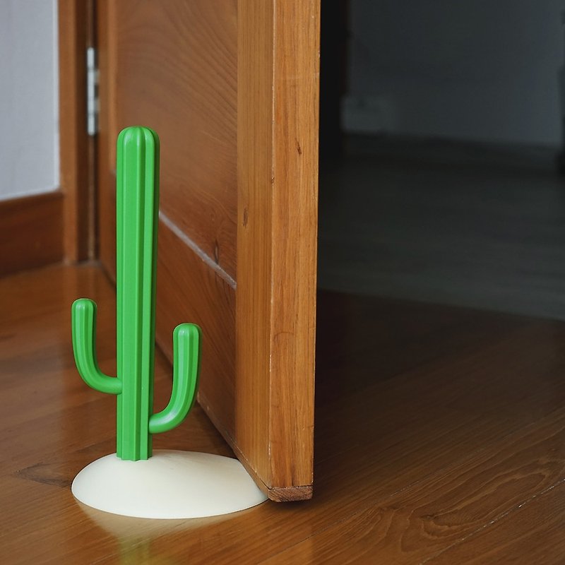 QUALY cactus doorstop - ของวางตกแต่ง - พลาสติก สีเขียว