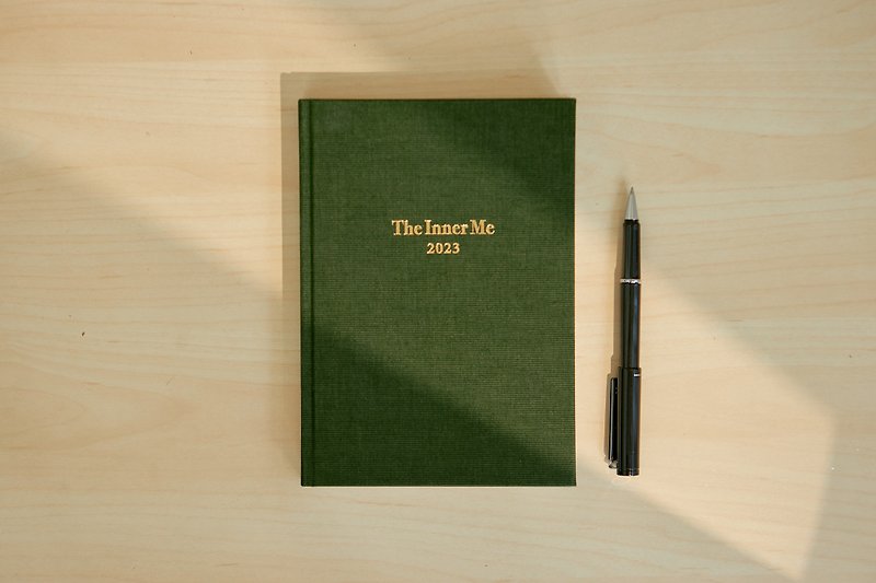 紙 筆記本/手帳 綠色 - 現貨The Inner Me 2023 內在覺察手帳