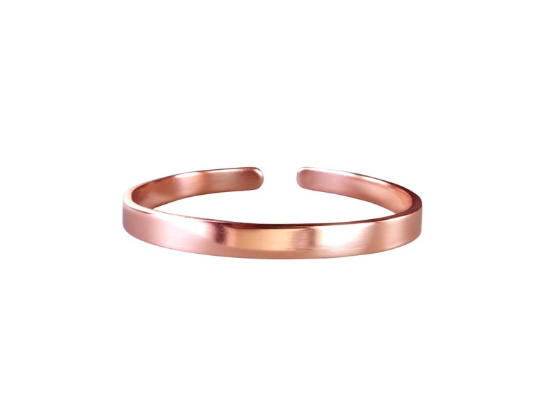 Handmade Brass Bracelet Cute Gift for Girlfriends Birthday Elegant Pink Gl - Bracelets - Copper & Brass Pink