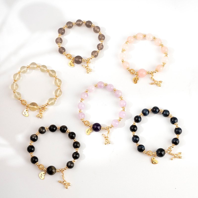 [Lucky Rabbit Xian Rui] There are six types of bracelets to choose from - Bracelets - Crystal 