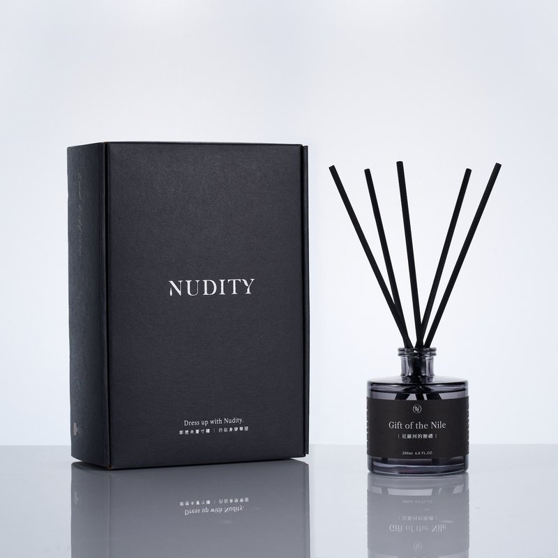 NUDITY | 擴香組 - 尼羅河的贈禮 Gift of the Nile - 香氛/精油/擴香 - 玻璃 黑色