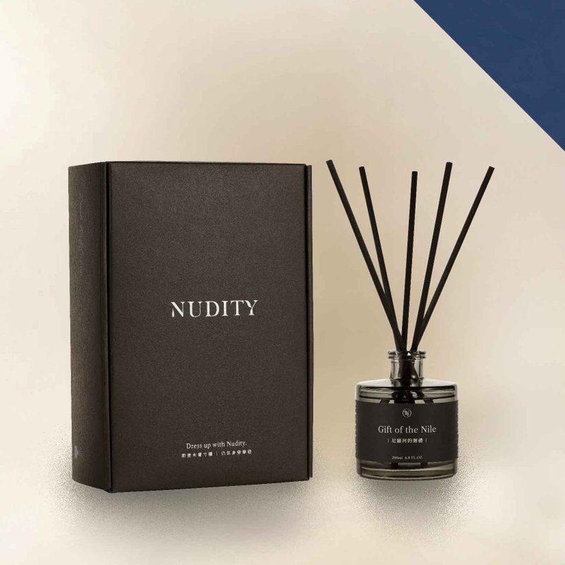 NUDITY | 擴香組 - 尼羅河的贈禮 Gift of the Nile - 香氛/精油/擴香 - 玻璃 黑色