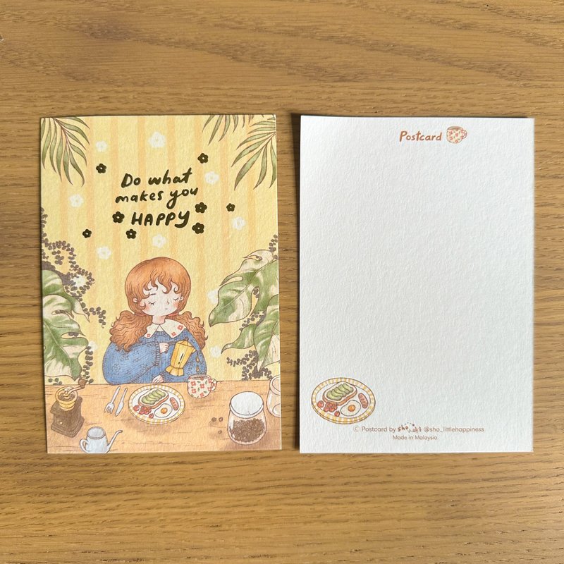 生日快樂 - 燙金明信片 - 卡片/明信片 - 紙 