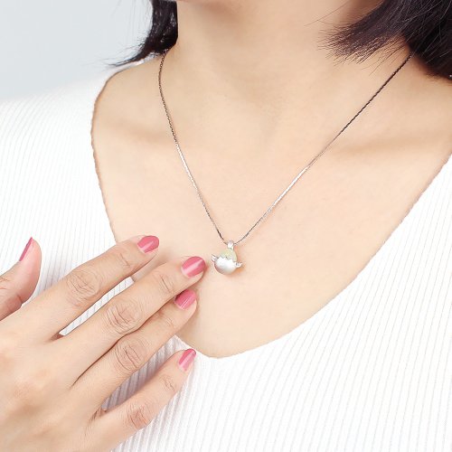 シルバー925ネックレス | 和天翡翠 | あじさいひよこ - ショップ