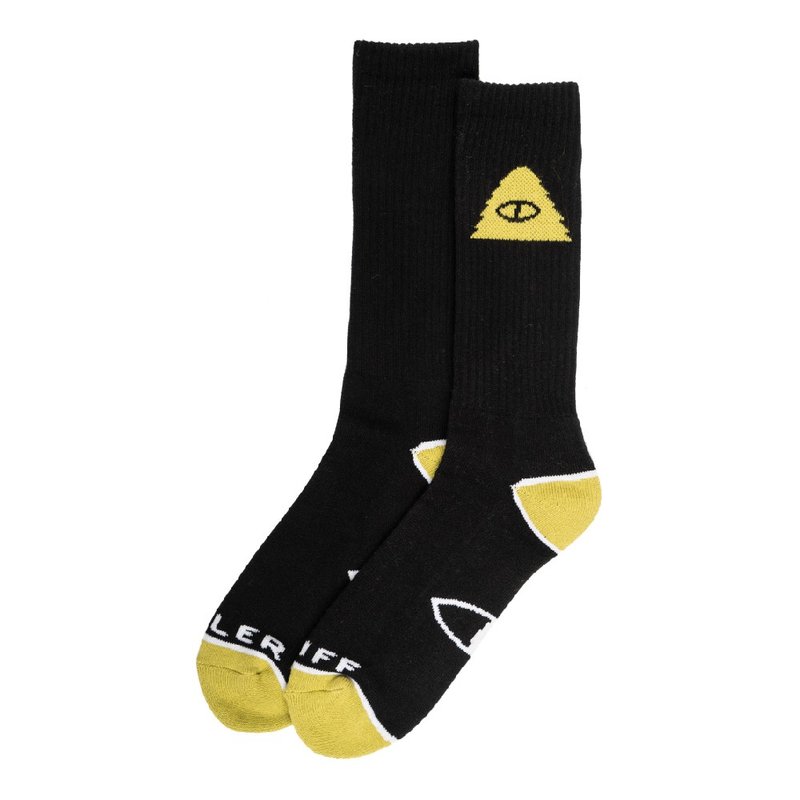 【6/2 中午 12:00 開搶】POLER ICON SOCKS 長襪 男襪 橄欖配色 - 襪子 - 其他材質 多色