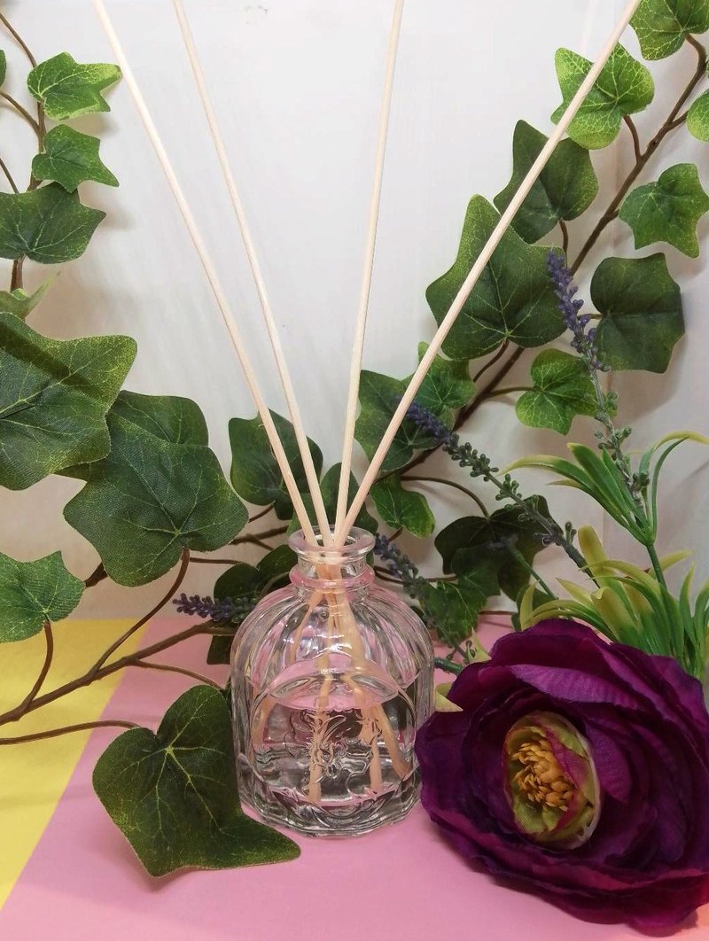 擴香支使用歐美優質香薰瓶套裝(風信子, 茉莉花, 玉蘭) - 香氛蠟燭/燭台 - 玻璃 黃色