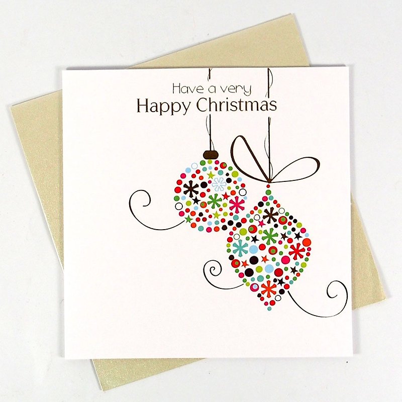 Celebrate Christmas Eve Christmas Card [Ling Design TP-Card Christmas Series] - การ์ด/โปสการ์ด - กระดาษ หลากหลายสี