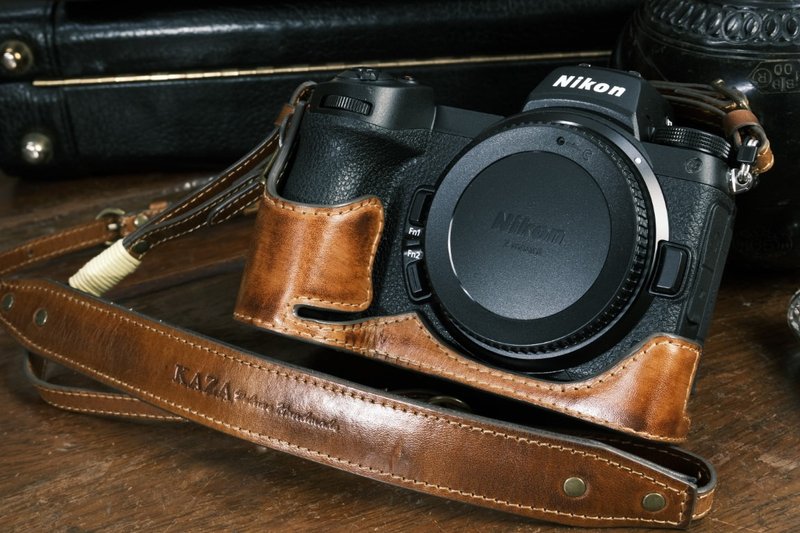 Nikon Z6ii z7ii 相機皮套 Z5 Z6 z7 相機包 - 相機/拍立得/底片相機 - 真皮 