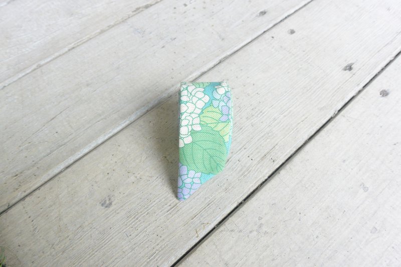Hair band - green broken - เครื่องประดับผม - ผ้าฝ้าย/ผ้าลินิน สีเขียว