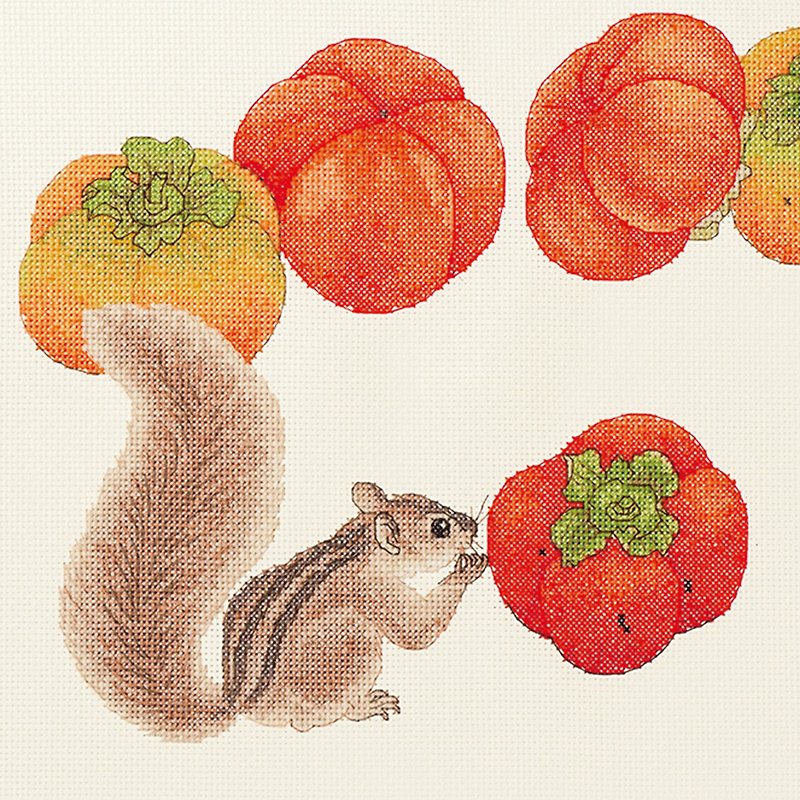 【Good Harvest】Chinese Art - Cross Stitch Kit | Xiu Crafts - Knitting, Embroidery, Felted Wool & Sewing - Thread Multicolor