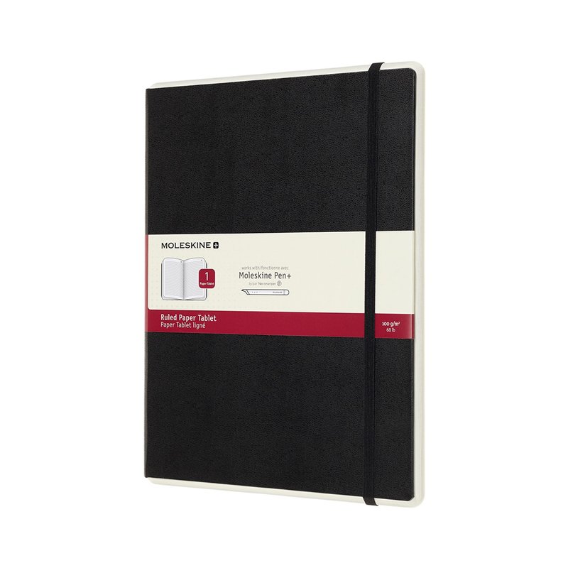 MOLESKINE Smart Refill Book XL Type Horizontal Black - สมุดบันทึก/สมุดปฏิทิน - กระดาษ สีดำ