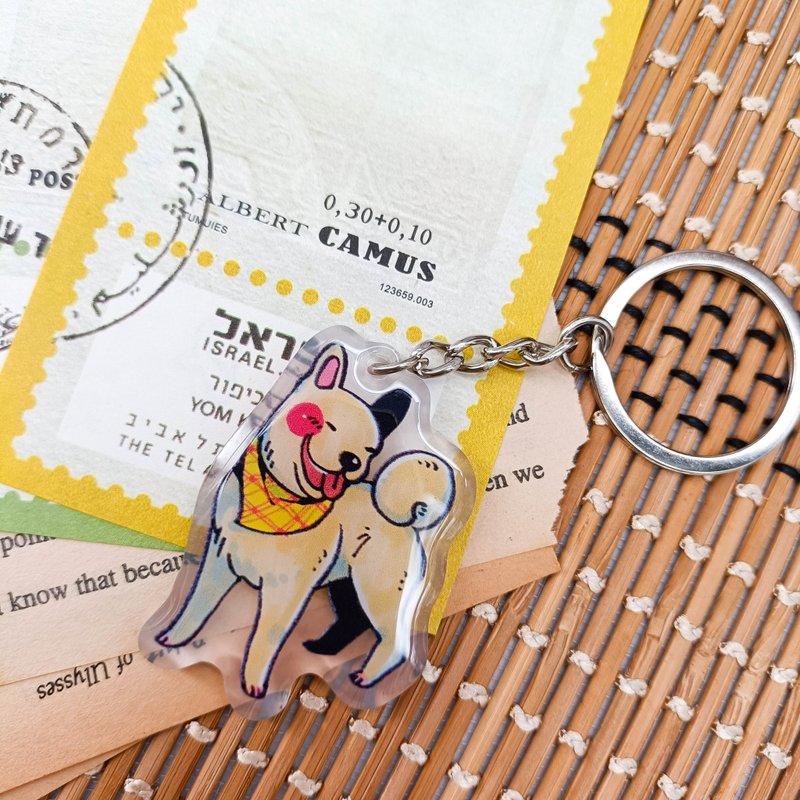 WF696_Series of Workers 16/ Stationery Charm - ที่ห้อยกุญแจ - พลาสติก หลากหลายสี
