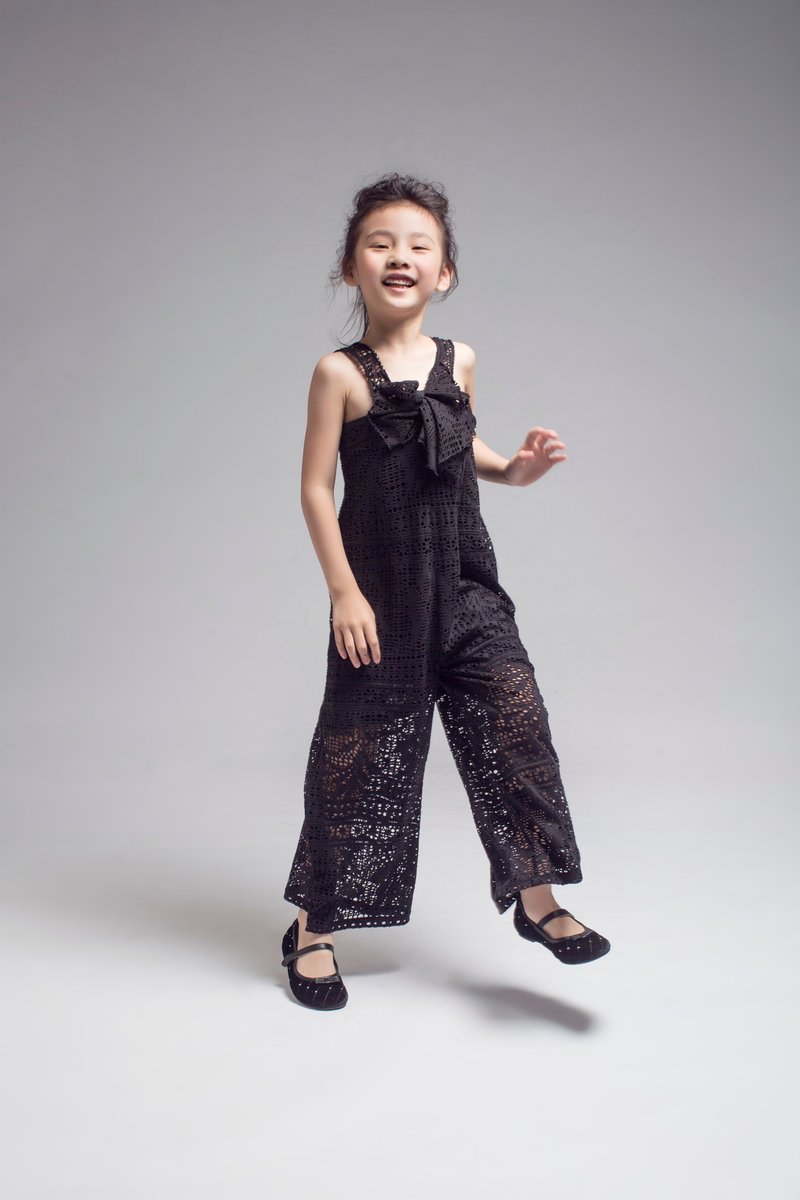 Lace Jumpsuit / SS2018 - 男/女童長褲/短褲 - 其他材質 