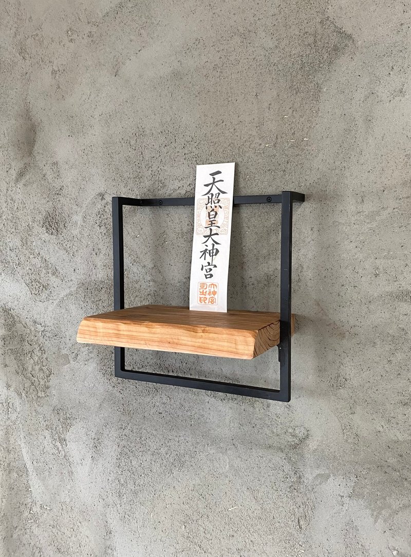 数量限定　神棚　KD-W　お札立て　無垢材　アイアン　シンプル - 其他 - 其他金屬 黑色