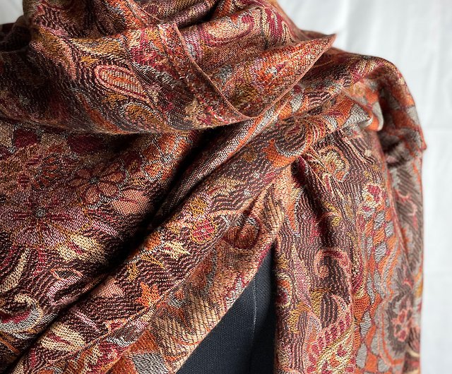 Handmade Cashmere Silk Scarves & Kashmiri Shawls