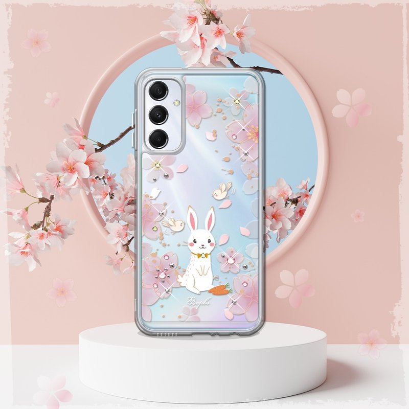A15/A25/A26/A34/A35/A36/A55/A56 5G 雙料水晶殼-幸運兔YOU - 手機殼/手機套 - 其他材質 多色