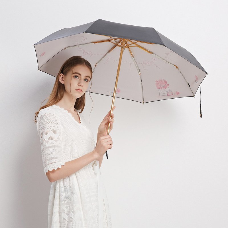 PRAIN Original RoseHeart  uv protection umbrella UPF50 + - อื่นๆ - เส้นใยสังเคราะห์ สึชมพู