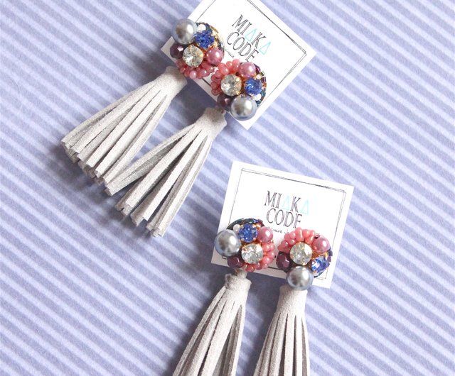 Swarovski hot sale tassel earrings