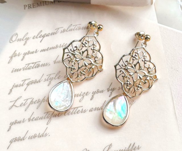 Memorias Pearls & Coins Earrings