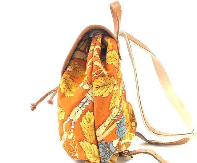 日本直送名牌中古包】LOEWE ロエベファブリック×レザー総柄 日本直送名牌中古包】LOEWE ロエベファブリック×レザー総柄