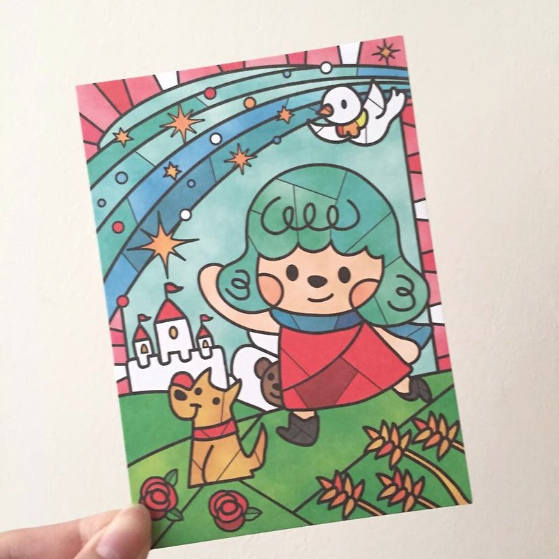 [fairy tale] postcard - การ์ด/โปสการ์ด - กระดาษ หลากหลายสี