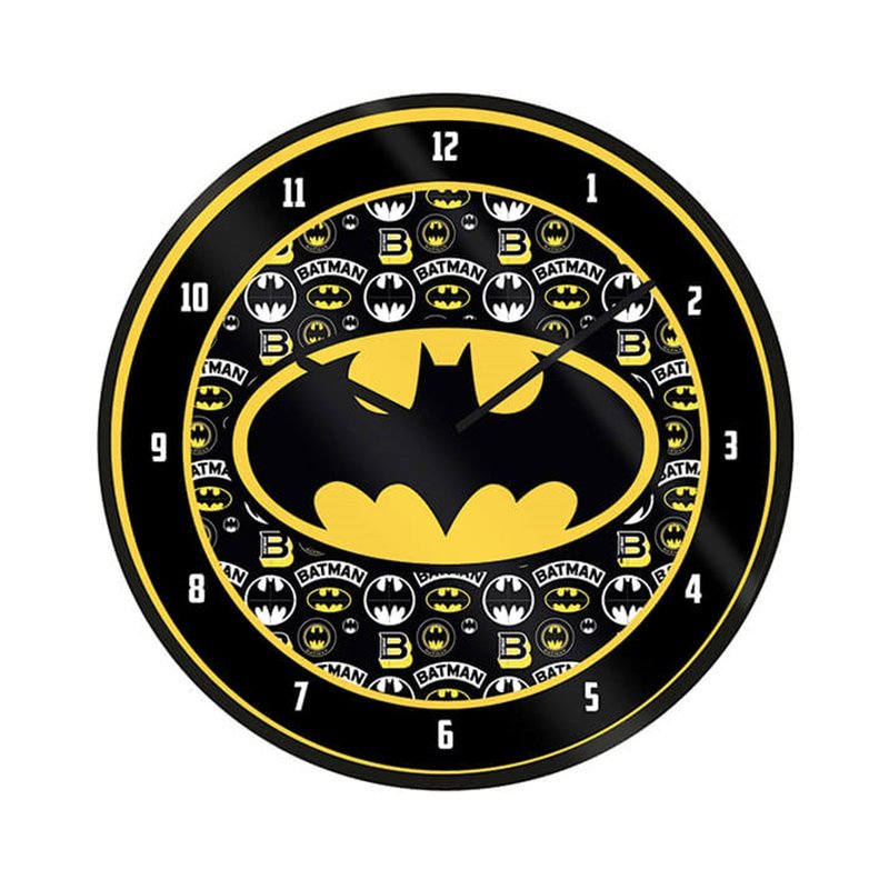 【DC】蝙蝠俠 Batman LOGO時鐘/掛鐘 - 時鐘/鬧鐘 - 塑膠 