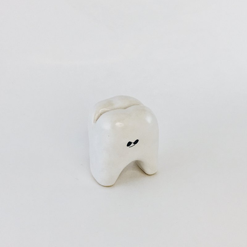 Masseur tooth treasure - Storage - Pottery White