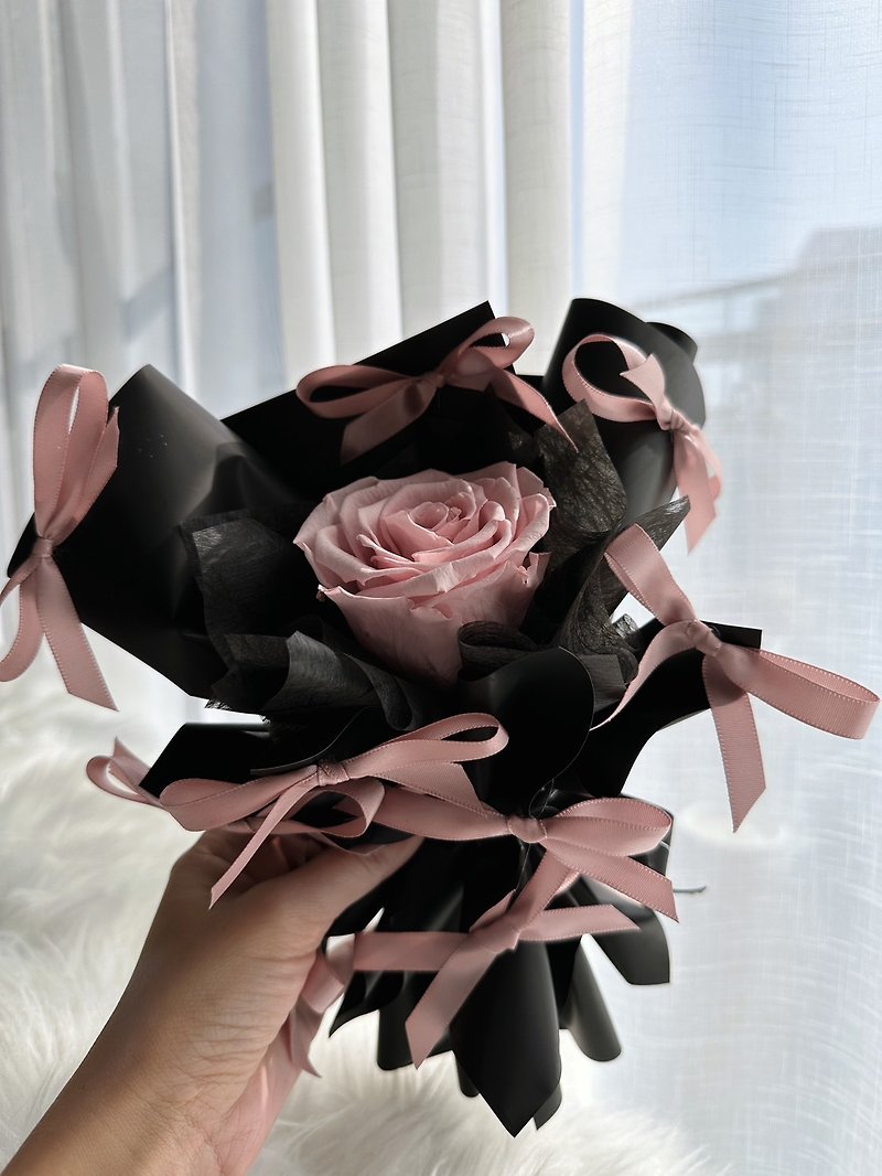 Nia Design|Fast shipping single ballet style eternal small bouquet - Dried Flowers & Bouquets - Plants & Flowers 