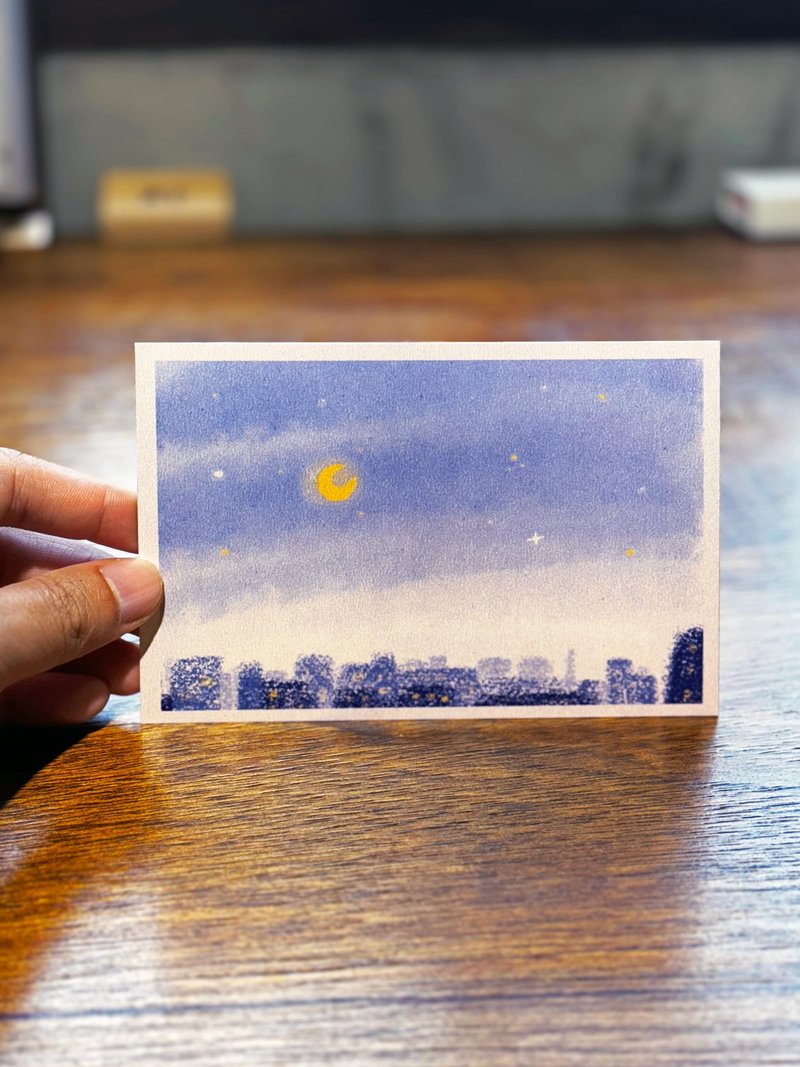 Postcard Vol.12 Quiet Night - Cards & Postcards - Paper Blue