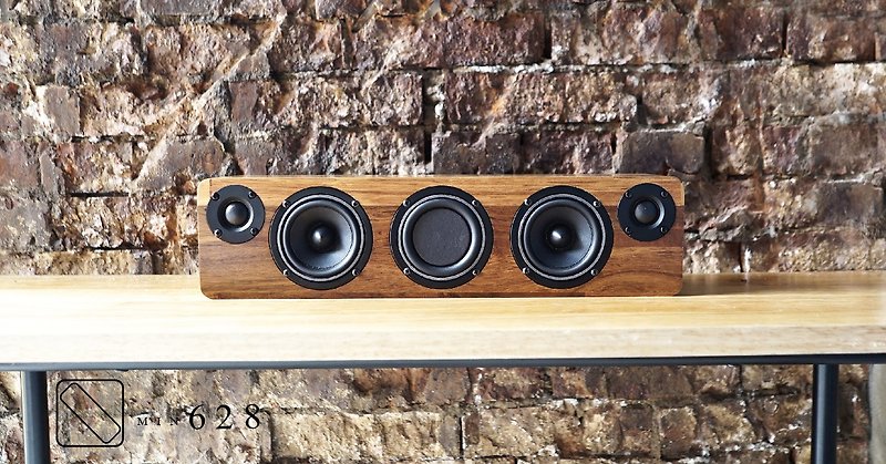 min628 wooden bluetooth speaker - Speakers - Wood Brown