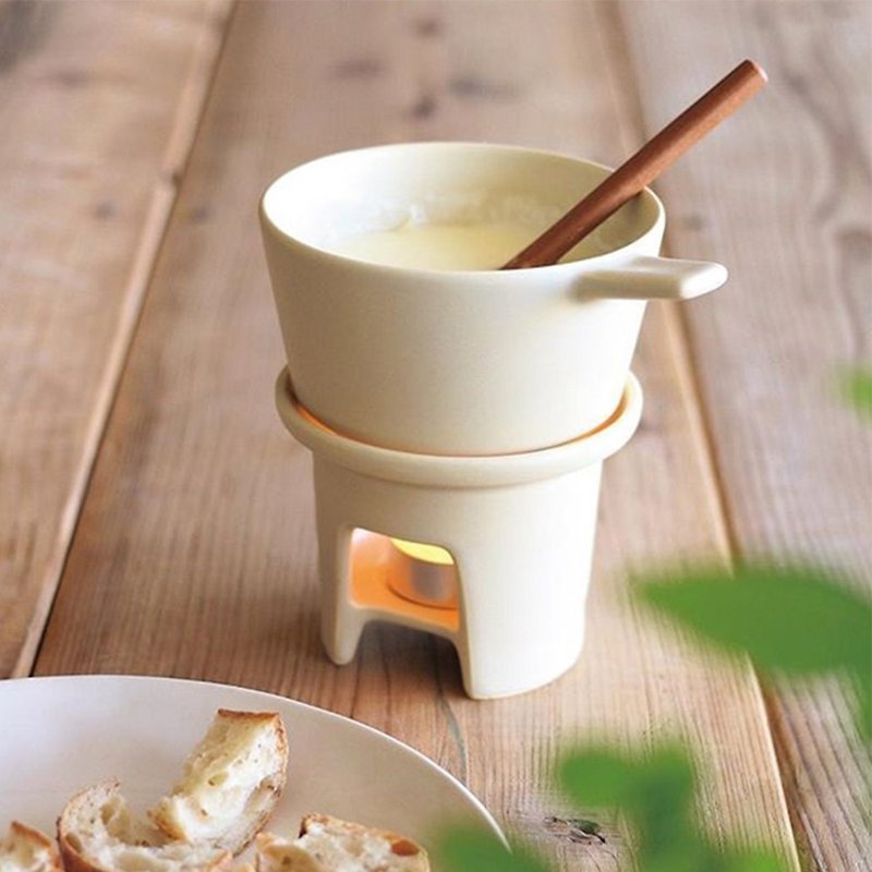 【優惠】MEISTER HAND TOOLS 湯碗+熱湯架(兩色可選) - 碗 - 陶 白色