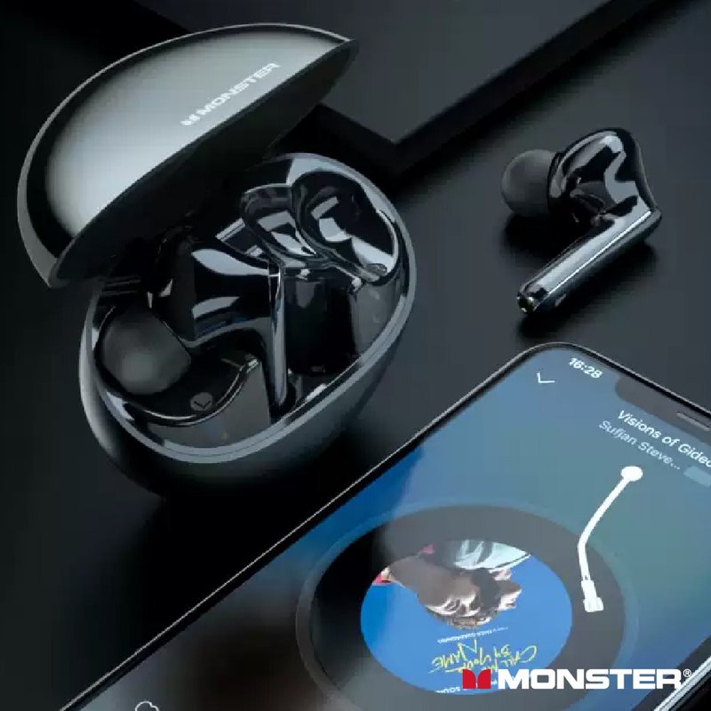 Monster N-Lite 203 AirLinks 真無線耳機 - 耳機/藍牙耳機 - 其他材質 黑色