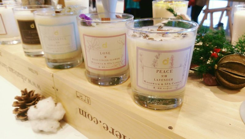 [1 yuan price increase] full 3500 yuan optional wood core fragrance lotion candle Christmas exchange gifts - Fragrances - Wax 