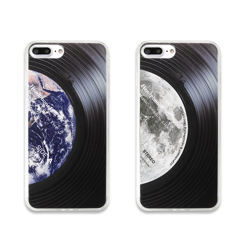 Planet x Vinyl iPhone Case iphoneX/8/7/6/5/se - เคส/ซองมือถือ - พลาสติก 