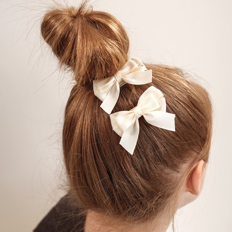 NO.24 蝴蝶結髮夾 - 髮夾/髮圈 - 其他材質 